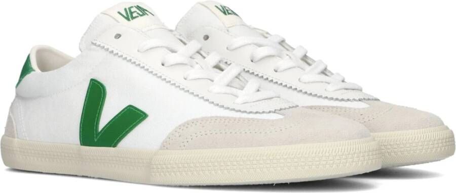 Veja Heren Volley Sneakers Wit Groen Multicolor Heren