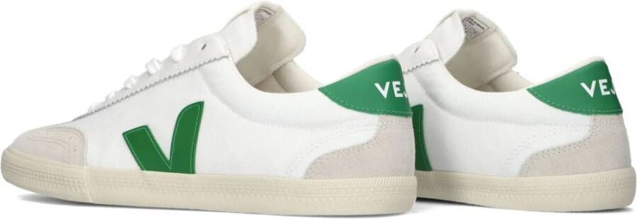 Veja Heren Volley Sneakers Wit Groen Multicolor Heren