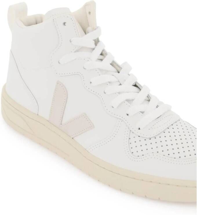 Veja Hi Top Sneakers met V-15 Stijl White Heren