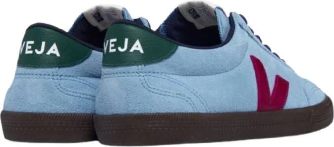 Veja Sneakers met Inzetontwerp en Logo Blue Dames