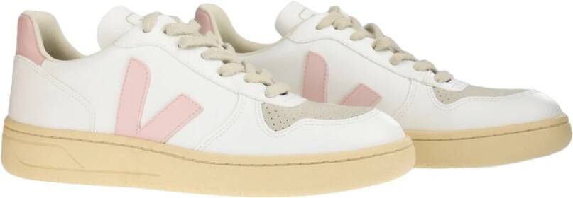 Veja Lage Logo Patch Sneakers White Dames