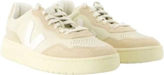 Veja Leather sneakers Beige Dames