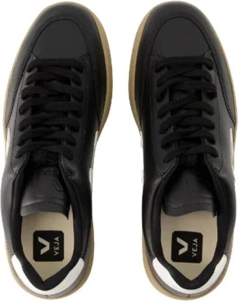 Veja Leather sneakers Black Dames