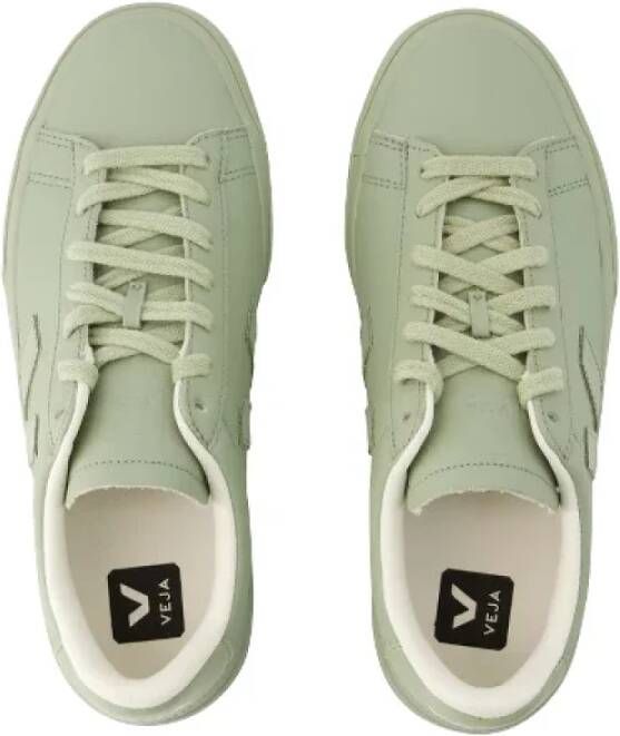 Veja Leather sneakers Green Dames