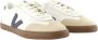 Veja Witte Leren Volley Sneakers Multicolor - Thumbnail 7