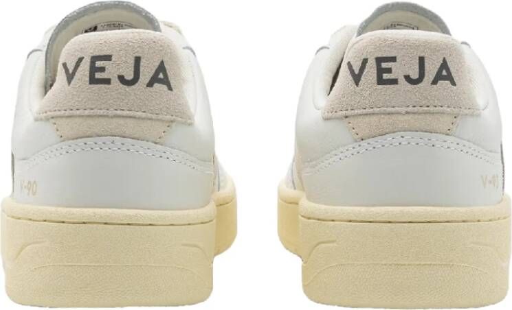 Veja Leder Extra Wit Natuurlijk Sneakers White Dames