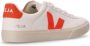 Veja Leren Logo Sneakers Vetersluiting Ronde Neus White - Thumbnail 18