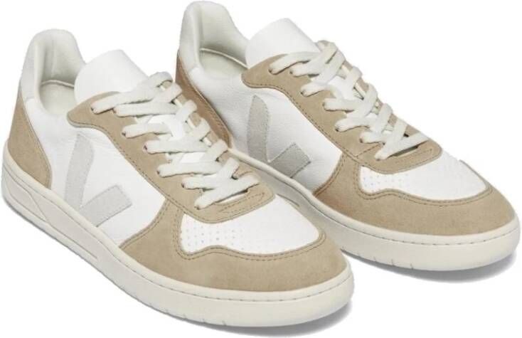 Veja Leren Sneaker Beige Dames