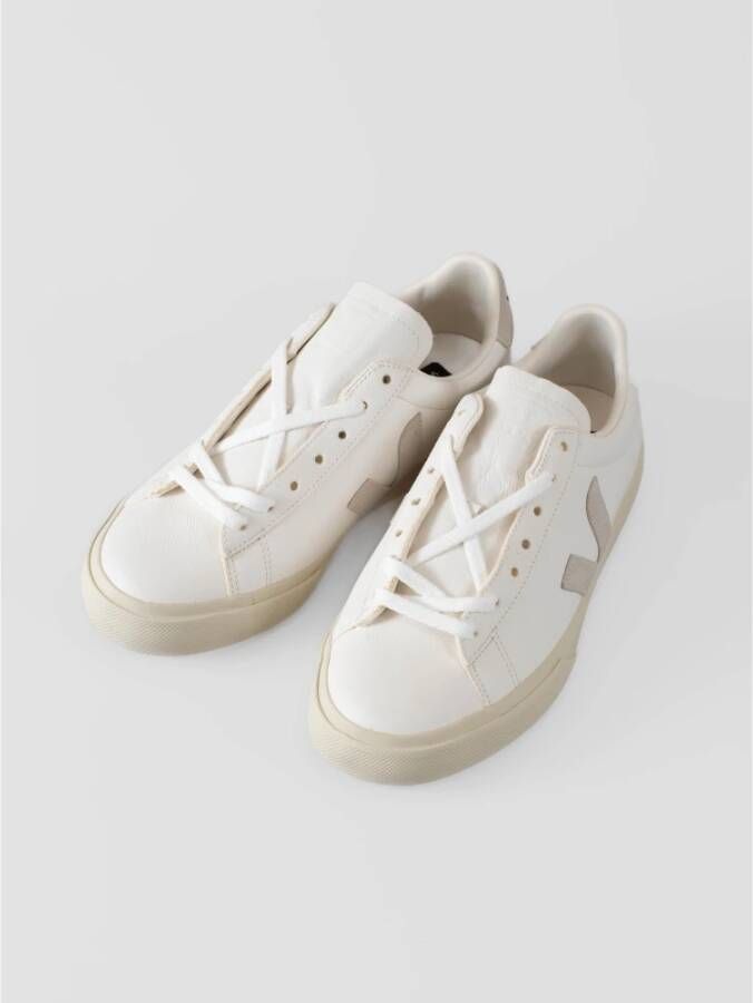 Veja Leren Sneaker White Dames