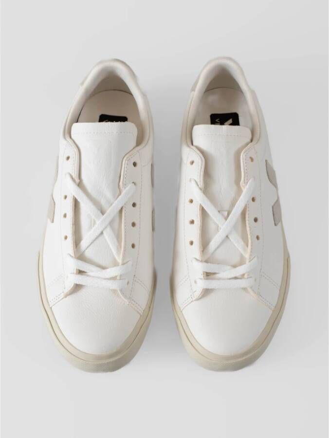 Veja Leren Sneaker White Dames