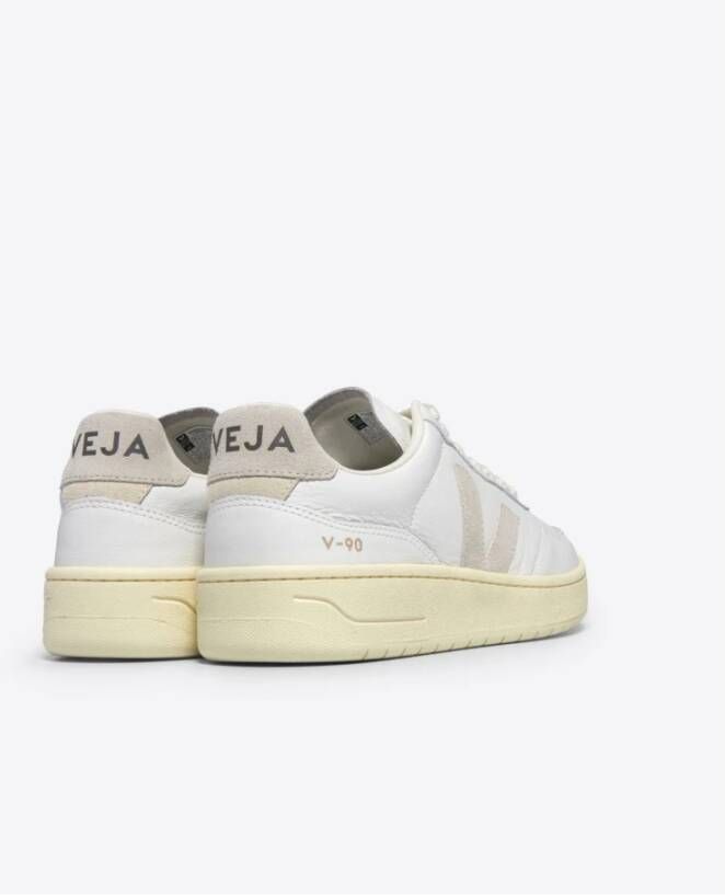 Veja leren sneakers Beige Dames