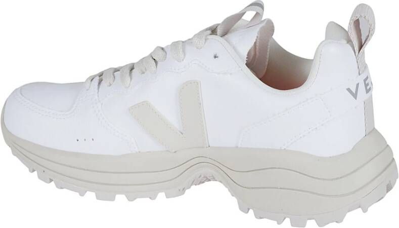 Veja Leren sneakers met wit logo White Dames