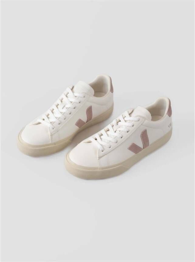 Veja Leren Sneakers White Dames