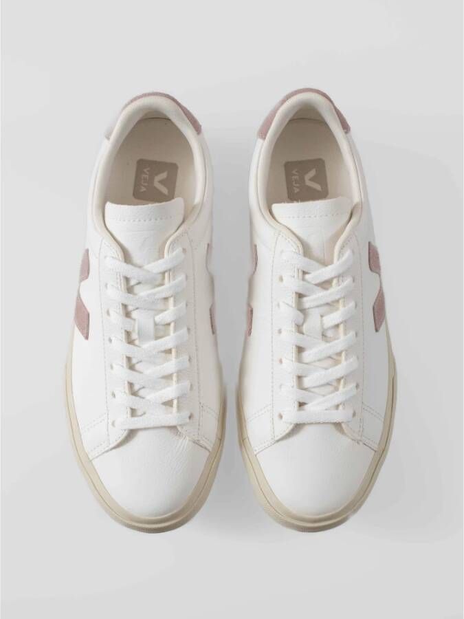 Veja Leren Sneakers White Dames