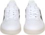 Veja Leren Sneakers Zwart Wit Ronde Neus White Dames - Thumbnail 3