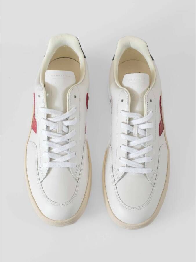 Veja Leren V-12 Sneakers White Heren