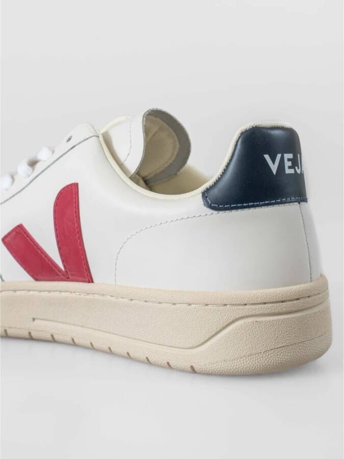 Veja Leren V-12 Sneakers White Heren