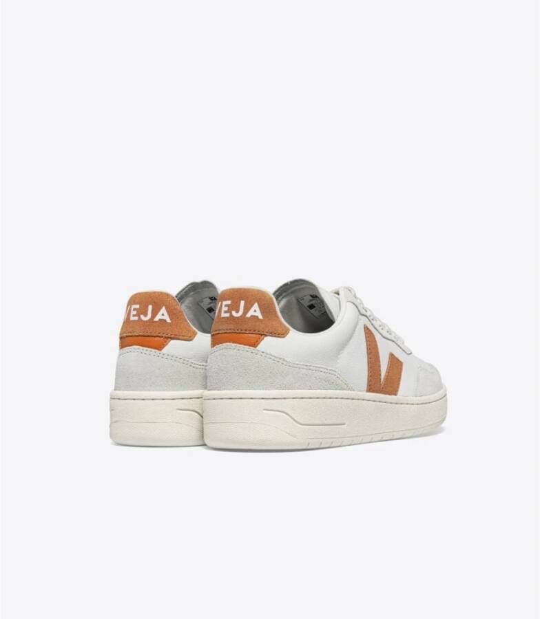 Veja Leren Veterschoenen White Dames