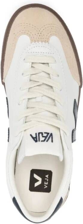 Veja Leren Volley Sneakers White Dames