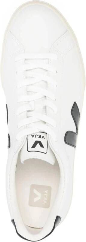 Veja Logo Leren Sneakers White Heren