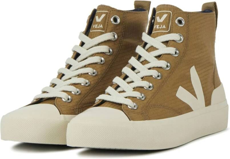 Veja Middenbruine Sneakers Bruin Dames