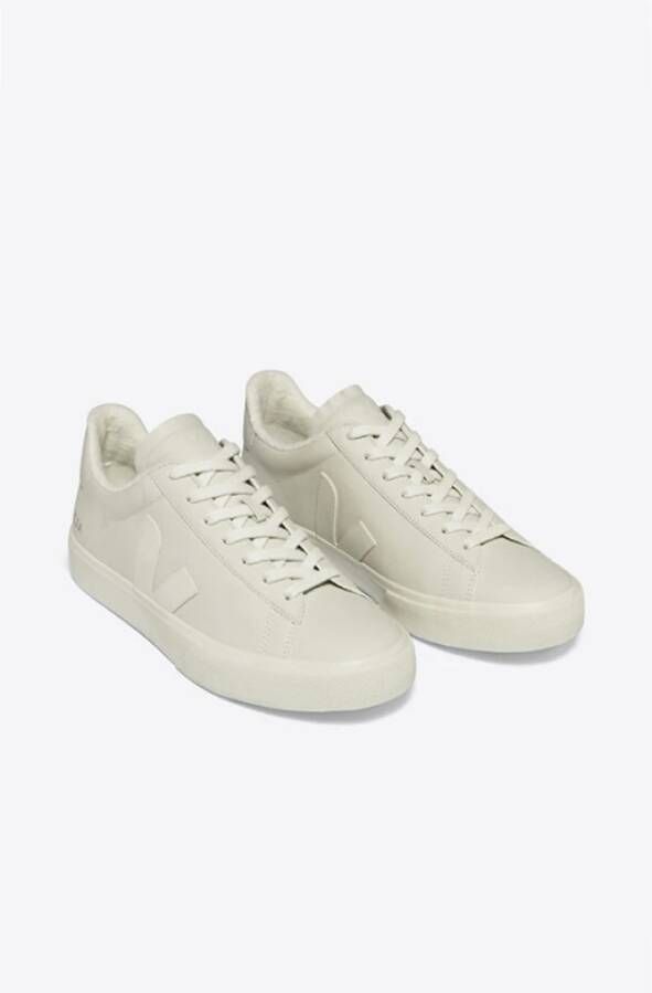 Veja leren sneaker Beige Dames