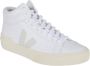 Veja Minotaur Wit Zwart Leren Sneakers White Dames - Thumbnail 2