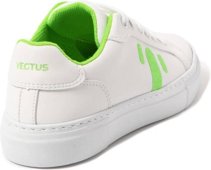 Veja Neon Green Takla Sneakers Vrouw White Dames