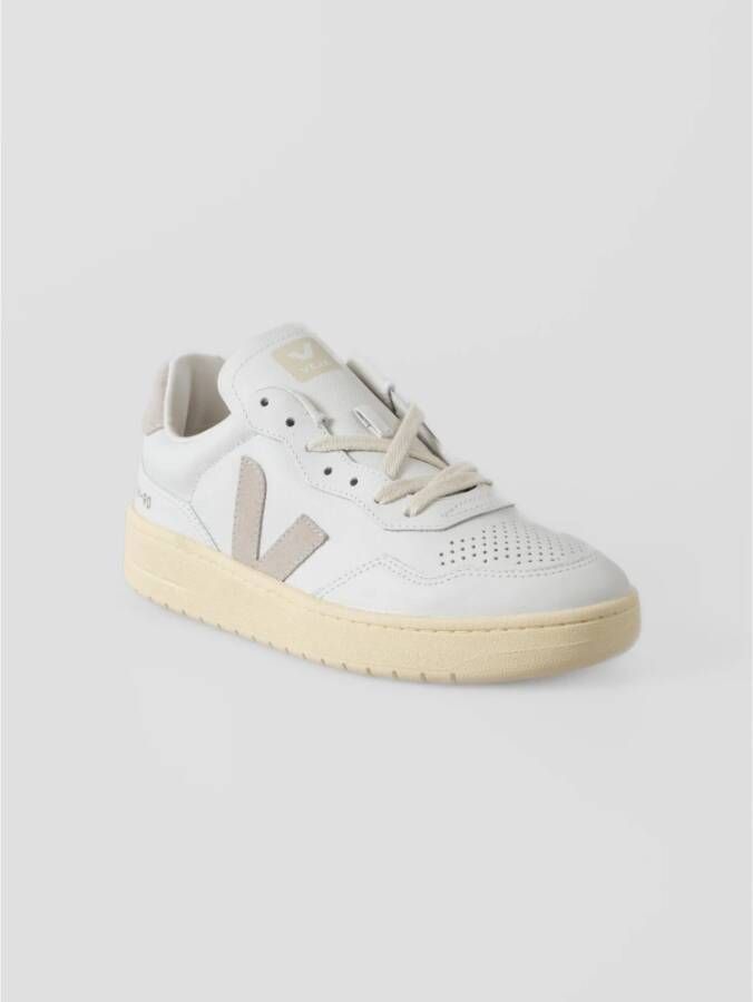 Veja Retro Leren Sneakers White Dames