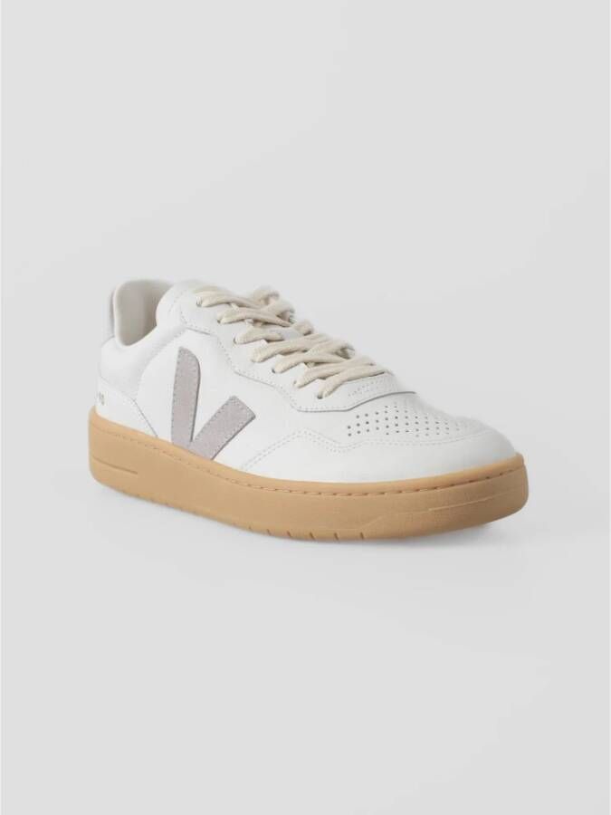 Veja Retro Leren Sneakers White Heren