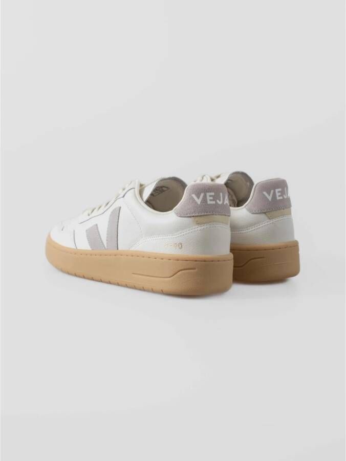 Veja Retro Leren Sneakers White Heren