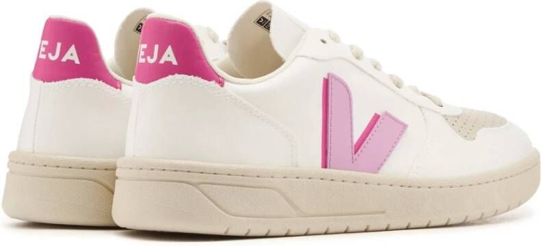 Veja Roze Sneakers voor Vrouwen White Dames