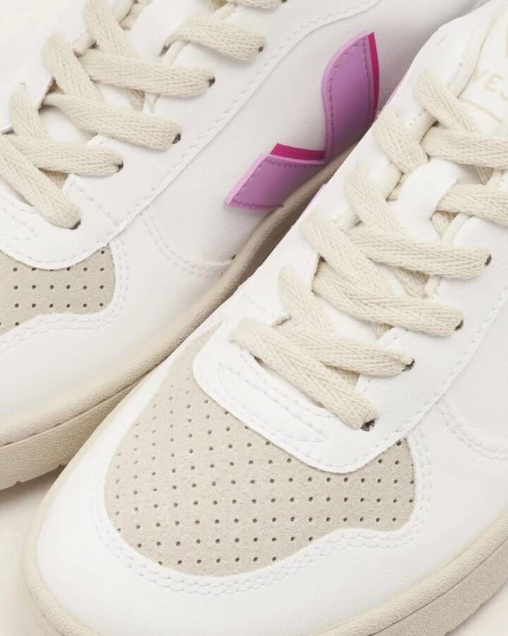 Veja Roze Sneakers voor Vrouwen White Dames