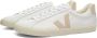 Veja Schoon Leren Sneaker Wit Natuurlijk White Dames - Thumbnail 2