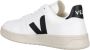 Veja V-10 den Patch Logo Geperforeerde Details Rubberen Zool White - Thumbnail 7