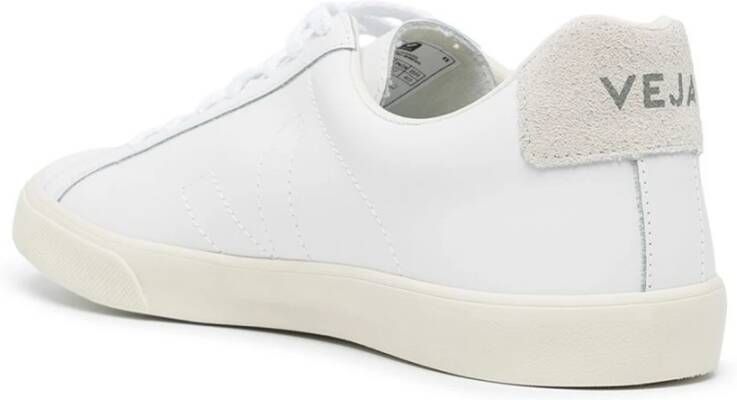 Veja Esplar Leather Sneakers voor Heren Wit Heren