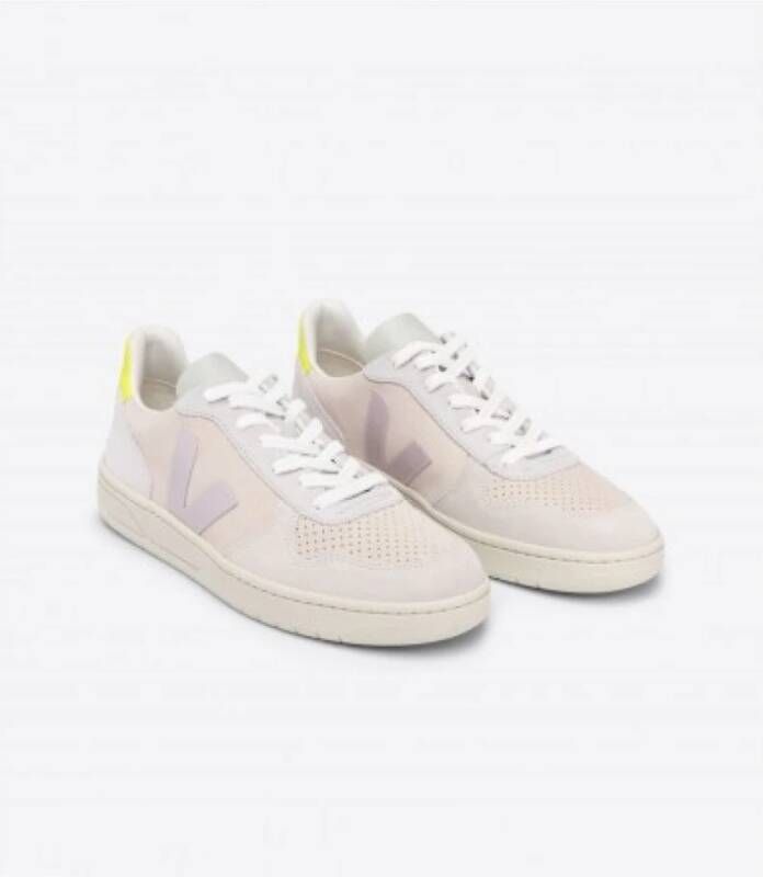 Veja Duurzame V Sneakers Beige Heren