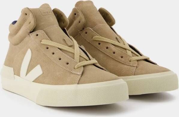 Veja Multicolor leren sneakers Beige Heren