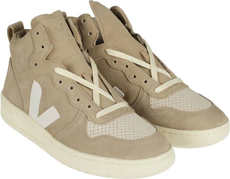 Veja Stijlvolle en duurzame sneakers voor mannen Beige Heren