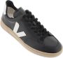 Veja Zwart Wit Dune Leren Sneakers Black Dames - Thumbnail 5