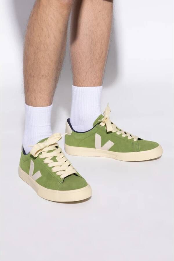 Veja Sneakers Campo Bold Suede Green Heren