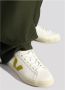 Veja Gecoate Katoenen Sneakers Wit Limoengroen White - Thumbnail 6