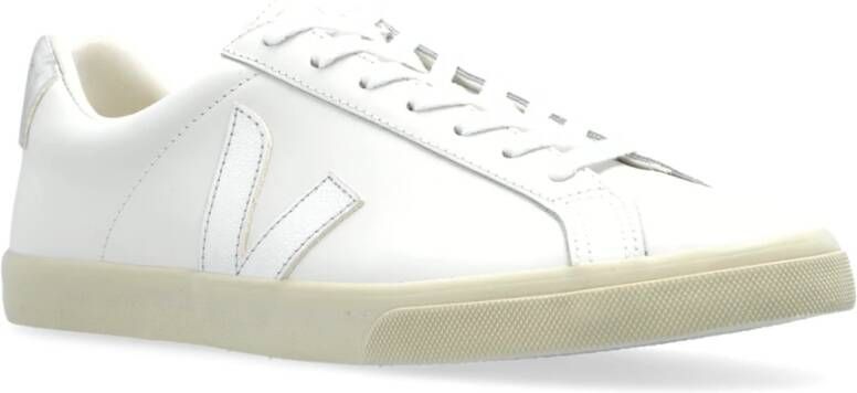 Veja Sneakers Esplar Logo Leer White Heren