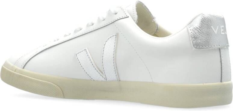 Veja Sneakers Esplar Logo Leer White Heren