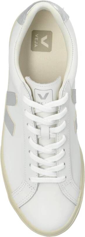 Veja Sneakers Esplar Logo Leer White Heren