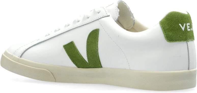 Veja Sneakers Esplar Logo Leer White Heren