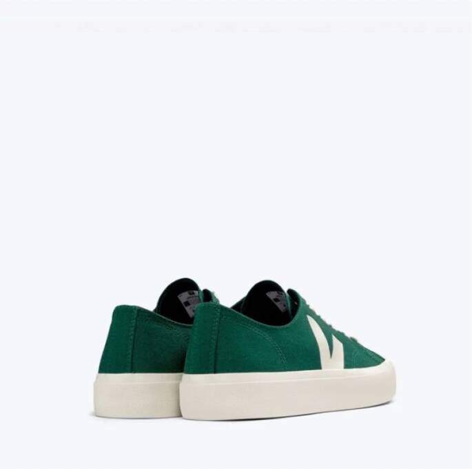 Veja Groene Biologisch Katoenen Sneakers Groen Heren