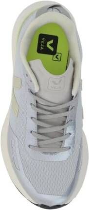 Veja Sneakers met contrasterende panelen en vetersluiting Gray Dames