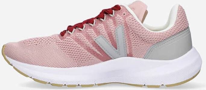 Veja Gerecyclede Polyester Gymschoenen Roze Dames