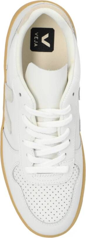 Veja Sneakers V-10 Leer White Dames